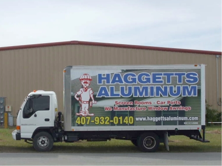 Photo of Haggetts Aluminum factory entrance