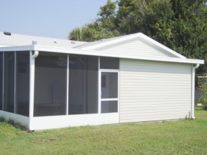 screen room storage shed combo