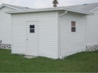 custom aluminum storage shed