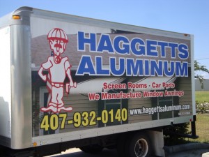 aluminum awning truck