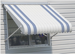Clamshell Aluminum Awning Colors Gallery