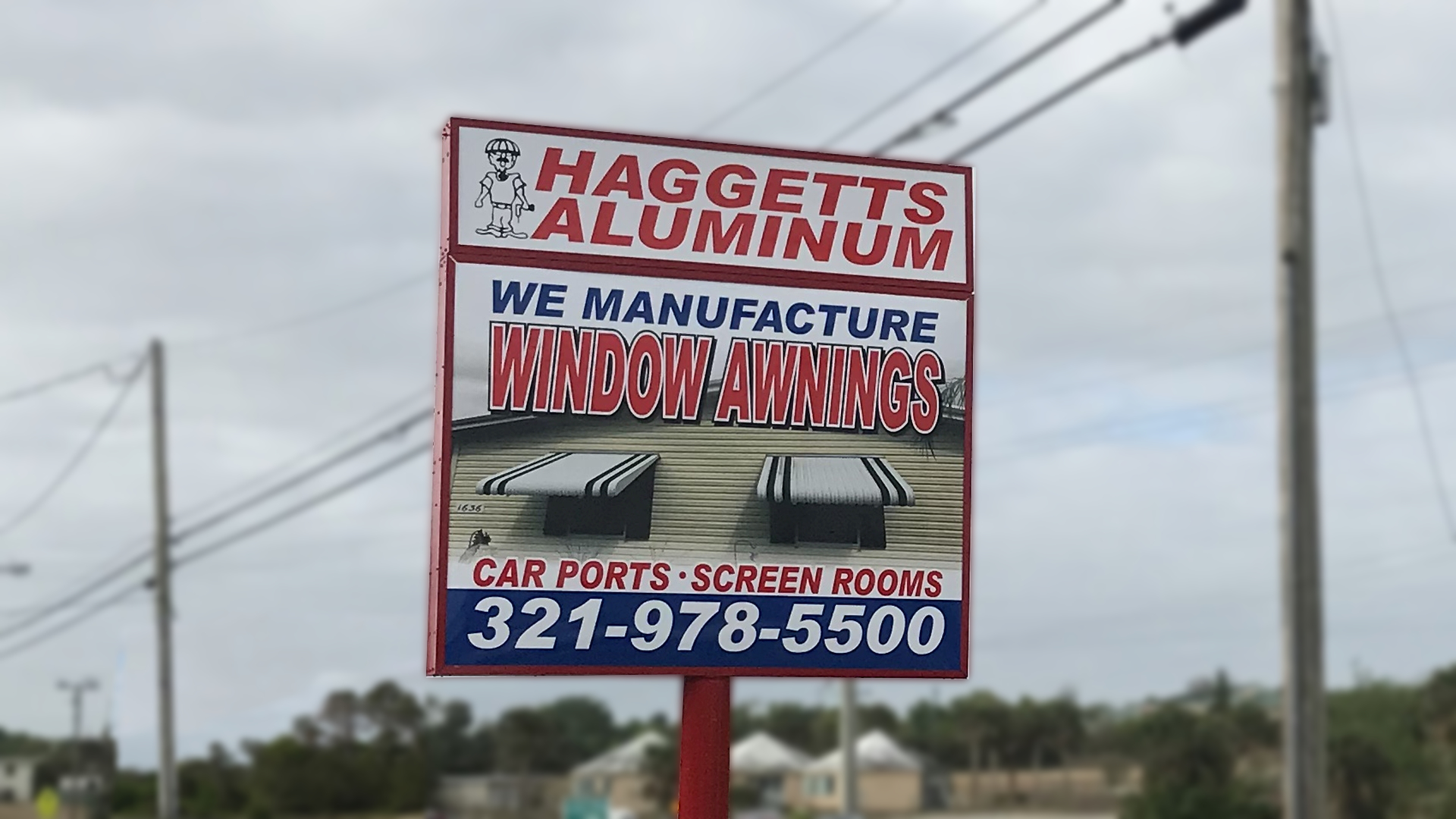 haggetts company highway sign