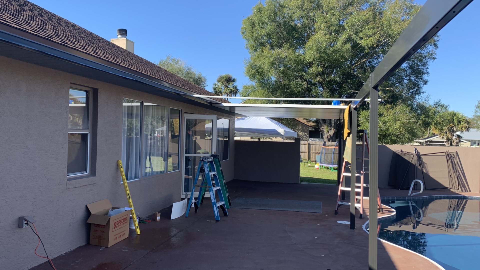 large insulated patio cover begin