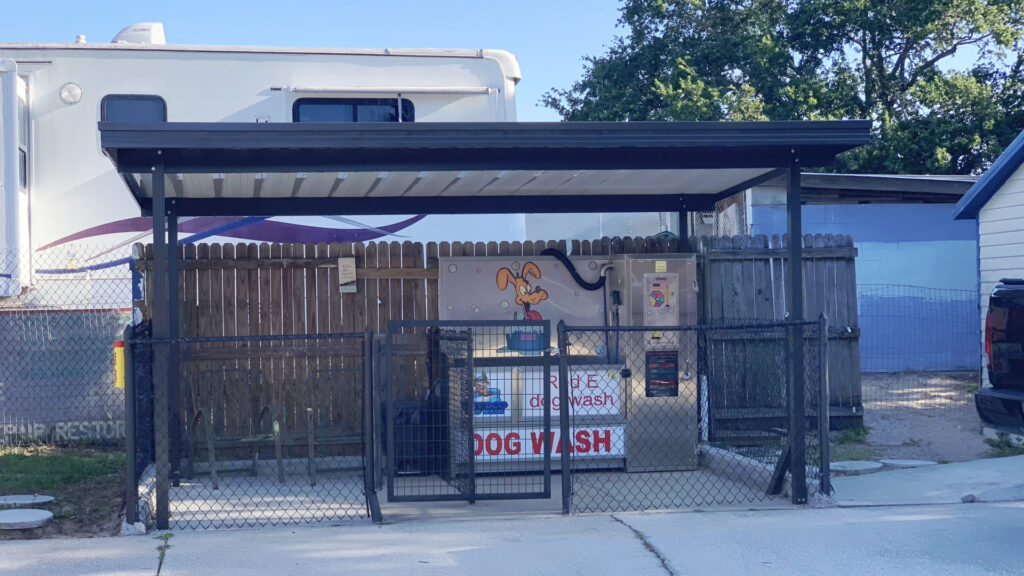 car wash roof for dogs