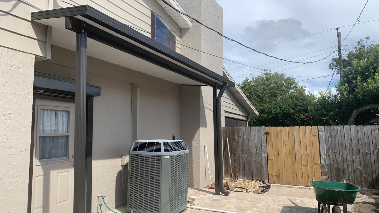 Custom Roof Entrance Cover Haggetts Aluminum