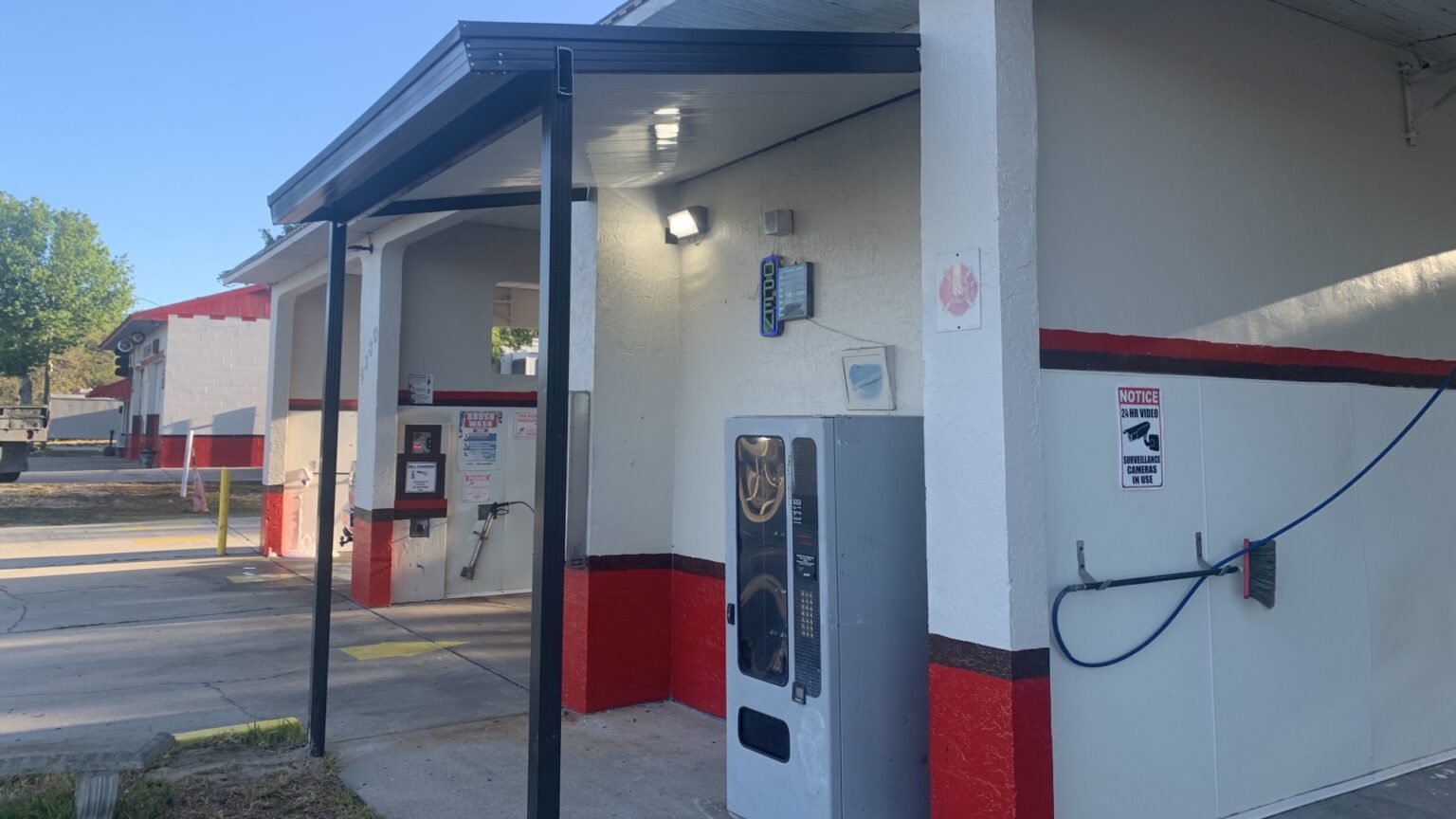 Carwash Roofs in Cocoa Florida Haggetts Aluminum