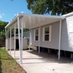CUSTOM ALUMINUM PAN ROOF CARPORT 1