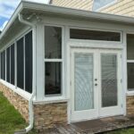 GLASS DOORS AND WINDOWS LEFT